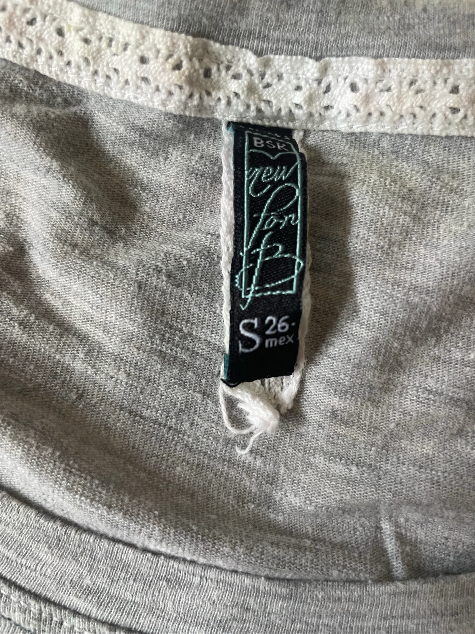 Gray BSK T-shirt – Size S – photo 6